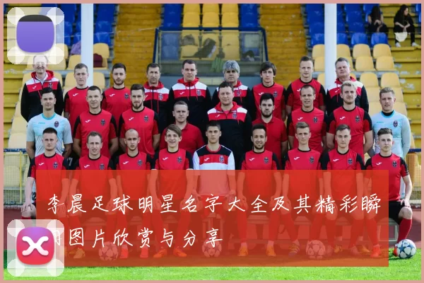 李晨足球明星名字大全及其精彩瞬间图片欣赏与分享
