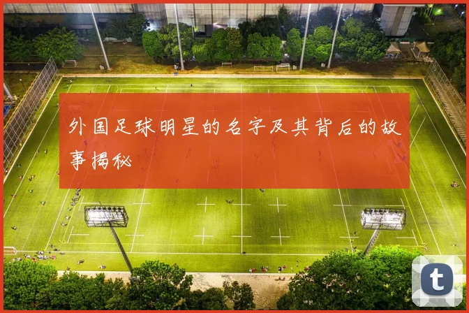 外国足球明星的名字及其背后的故事揭秘